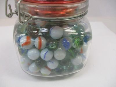 Jar Of Vintage Marbles #2