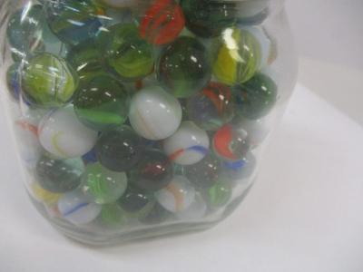 Jar Of Vintage Marbles #3