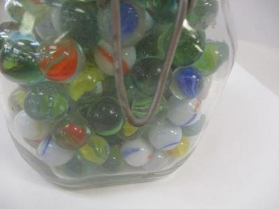 Jar Of Vintage Marbles #3