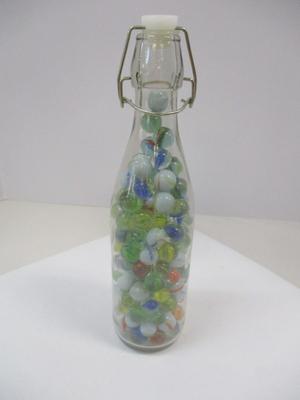 Bottle Of Vintage Marbles #4