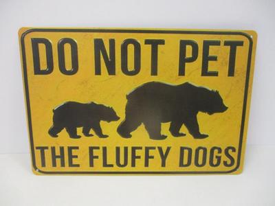 Retro Metal Tin Sign Approx 11 3/4" x 7 3/4" #2