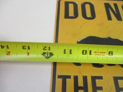 Retro Metal Tin Sign Approx 11 3/4" x 7 3/4" #2