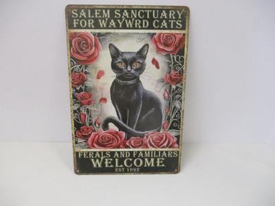 Retro Metal Tin Sign Approx 11 3/4" x 7 3/4"