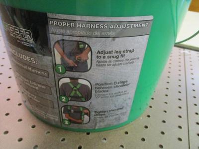 Roofing Safety System Proper Harness Adjustment
