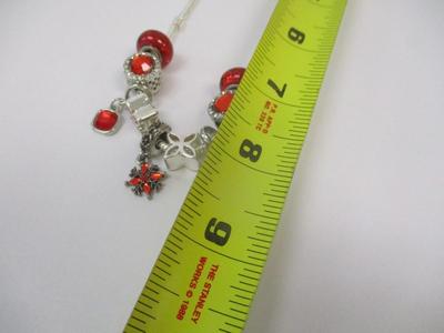 Hand Made Ruby Red Necklace