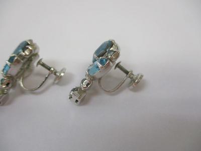 Vintage Rhinestone Clip On & Screw Back Earrings