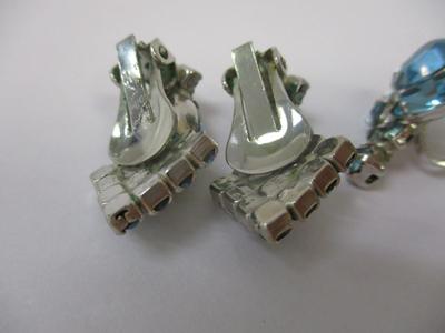 Vintage Rhinestone Clip On & Screw Back Earrings