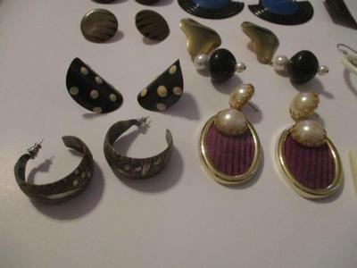 Antique Pierced Earrings #24