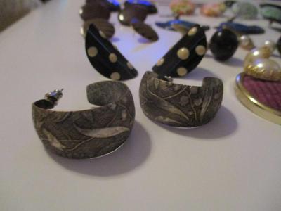 Antique Pierced Earrings #24