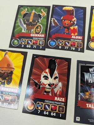 World Of Warriors Topps Trading Cards