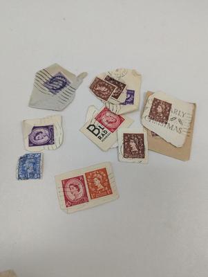 Vintage Foreign Stamps Some Stamps Have A Post Mark #2