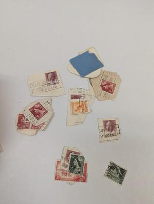 Vintage Foreign Stamps Some Stamps Have A Post Mark #2