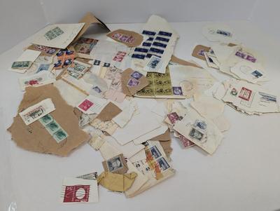 Vintage American Stamp Collection Some Are Post Marked #6