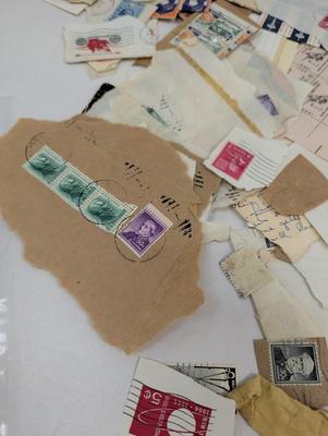 Vintage American Stamp Collection Some Are Post Marked #6