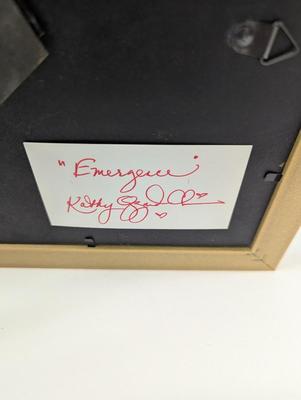 "Emergence" Signed Kathy Ozzard Chism Photography Wall Art 12 1/2" x 10"