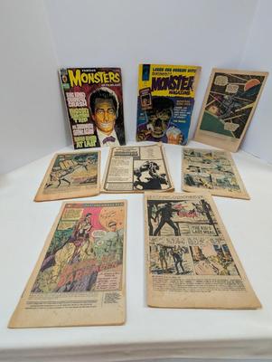 Vintage Comic Books - Monsters Sherlock Holmes