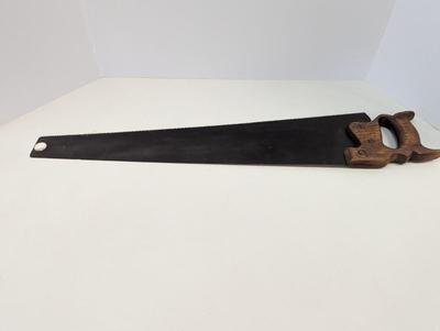 Signed Hand Painted Saw