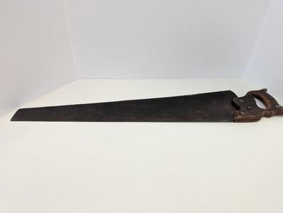 Signed Hand Painted Saw