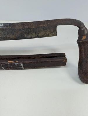 Primitive Antique Timber Framing Draw Knife