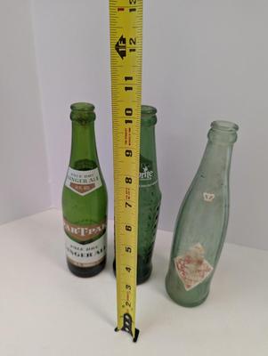 Vintage Fanta Mountain Dew Sprite Soda Bottles