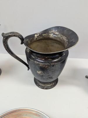 Antique Silver-plated Tea/Coffee Pots & Warmer