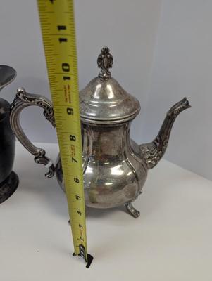 Antique Silver-plated Tea/Coffee Pots & Warmer