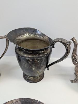 Antique Silver-plated Tea/Coffee Pots & Warmer