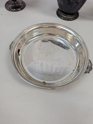 Antique Silver-plated Tea/Coffee Pots & Warmer