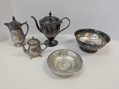 Antique F.B. Rogers - R. Strickland - Forbes S.P. Co Silver-plated Dishes