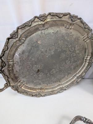 Silver-plated Serving Platters