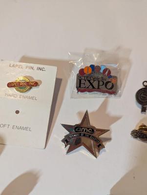 Assortment Of Costume Jewelry Lapel Pins #34