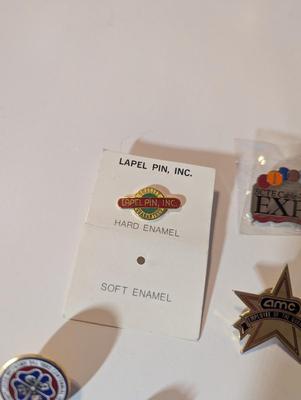 Assortment Of Costume Jewelry Lapel Pins #34