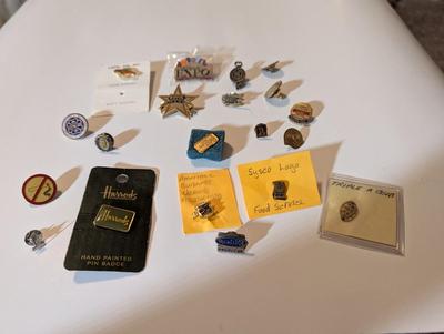 Assortment Of Costume Jewelry Lapel Pins #34