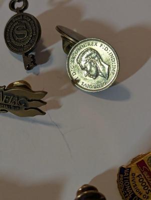 Assortment Of Costume Jewelry Lapel Pins #34