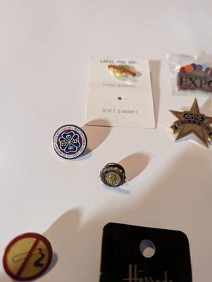 Assortment Of Costume Jewelry Lapel Pins #34
