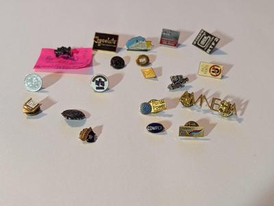 Assortment Of Costume Jewelry Lapel Pins #35