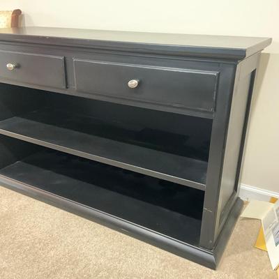 834 Black Modern Side Board