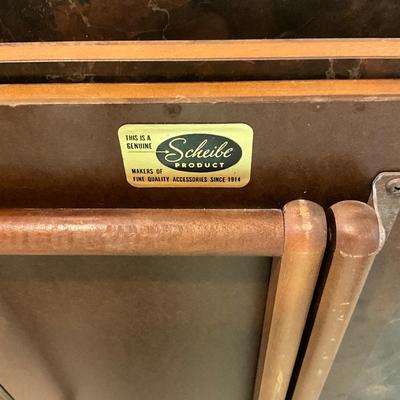 842 Set of Four Scheibe Tray Tables (no stand)