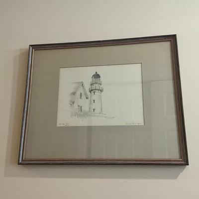 845 Singed #465/500 Print Old Cape Light By Consuela Hanks