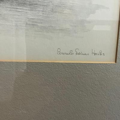 846 Old Drifter Signed Print By Consuela Hanks