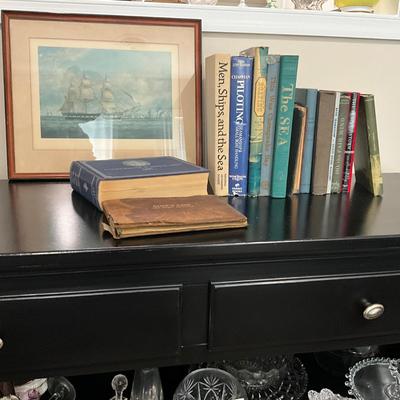 857 Ship & Boating Books With Sailing Ship Print "Star Of The East"