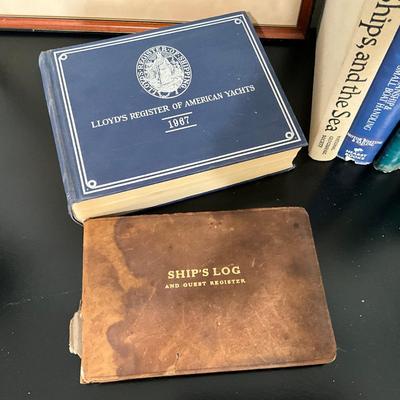 857 Ship & Boating Books With Sailing Ship Print "Star Of The East"