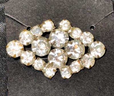 Vintage Brooch with Austrian Rhinestones