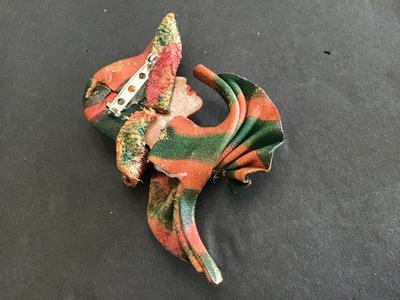 Large Face Brooch