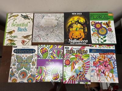 Sale Photo Thumbnail #365: Most of these are in good condition, but about a quarter of the pages have been colored. That still leaves 3/4 of every book to enjoy.