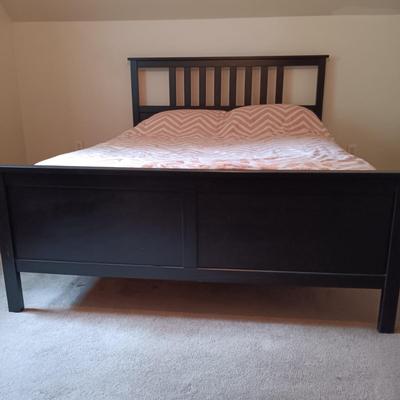 LOT 21: Ikea Hemnes Queen Size Bed Frame
