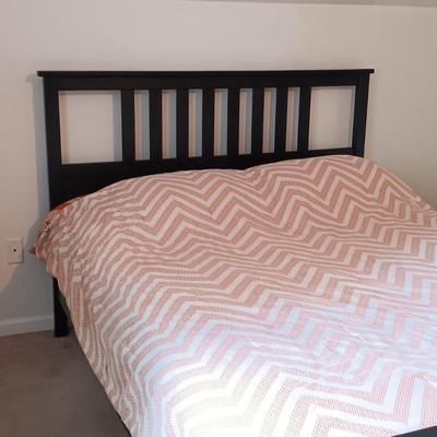 LOT 21: Ikea Hemnes Queen Size Bed Frame