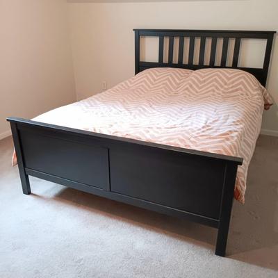 LOT 21: Ikea Hemnes Queen Size Bed Frame
