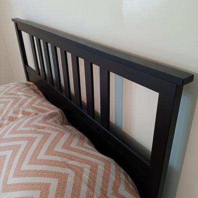 LOT 21: Ikea Hemnes Queen Size Bed Frame