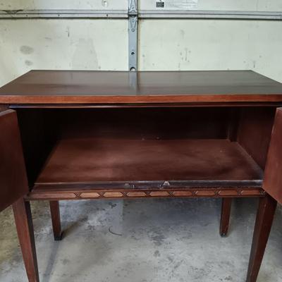LOT 110: Bernhardt Furniture Co. Sideboard with Vintage Mirror